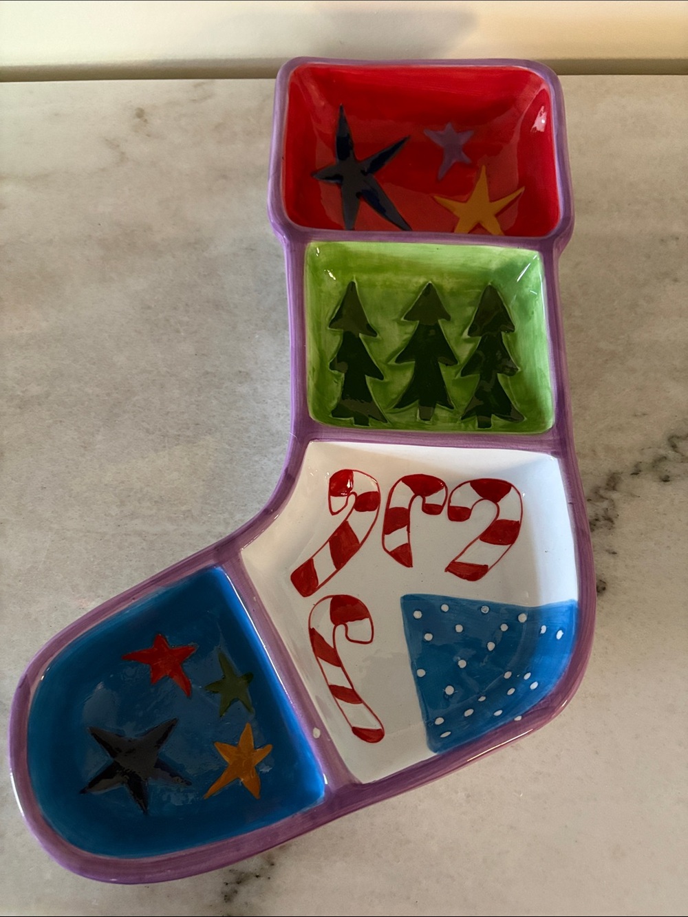 Element festive serving dish